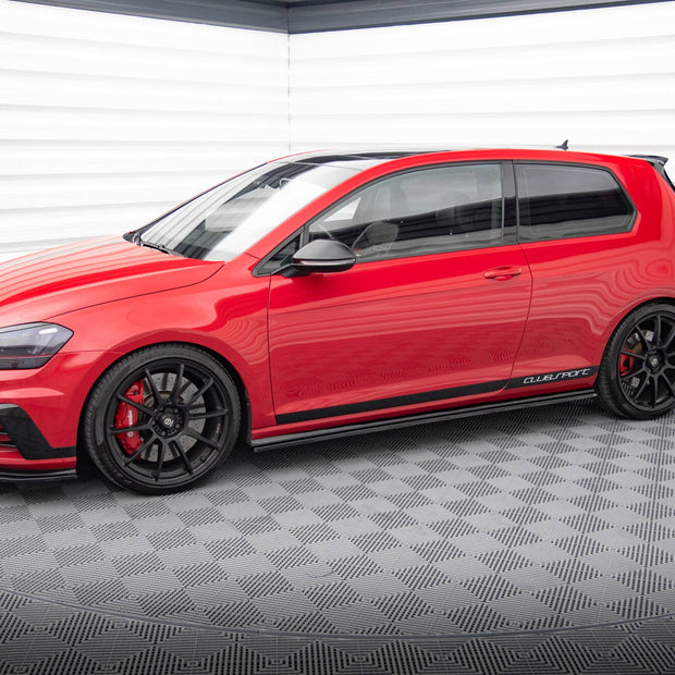 Sidokjolar Diffusers för Volkswagen Golf GTI Clubsport Mk7