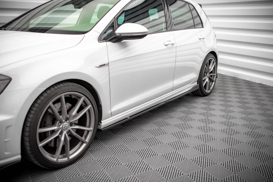Sidokjolar Diffusers V.2 för Volkswagen Golf R / R-Line Mk7