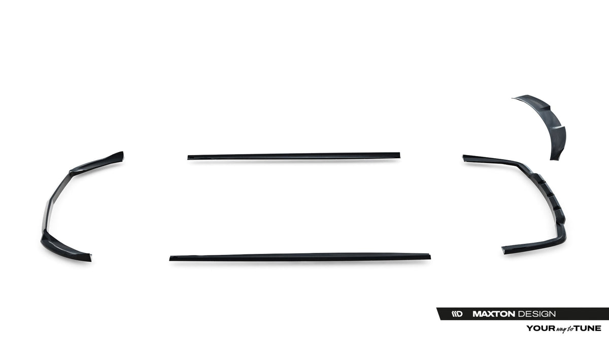 Splitter-kit för Mercedes-Benz S Coupe AMG-Line C217 Facelift