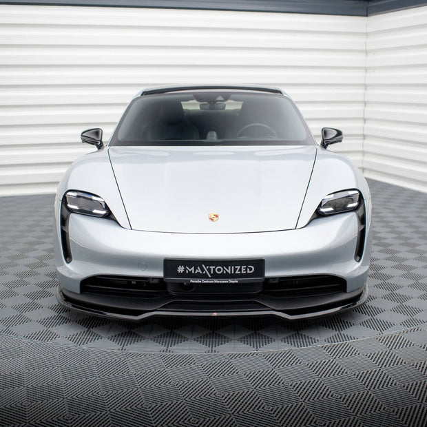 Splitter-kit för Porsche Taycan / Taycan 4 / Taycan 4S / Taycan GTS Mk1