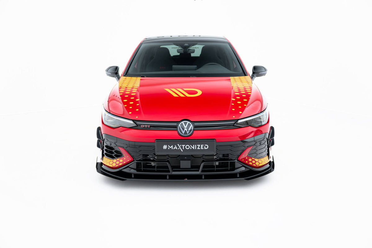 Front Flaps för Volkswagen Golf GTI Clubsport Mk8 Facelift