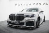 Prepreg Carbon Fiber Frontläpp + Abs Splitter för BMW 7 M-Pack G11 Facelift