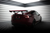 Kolfiberspoiler + LED för Tesla Model 3