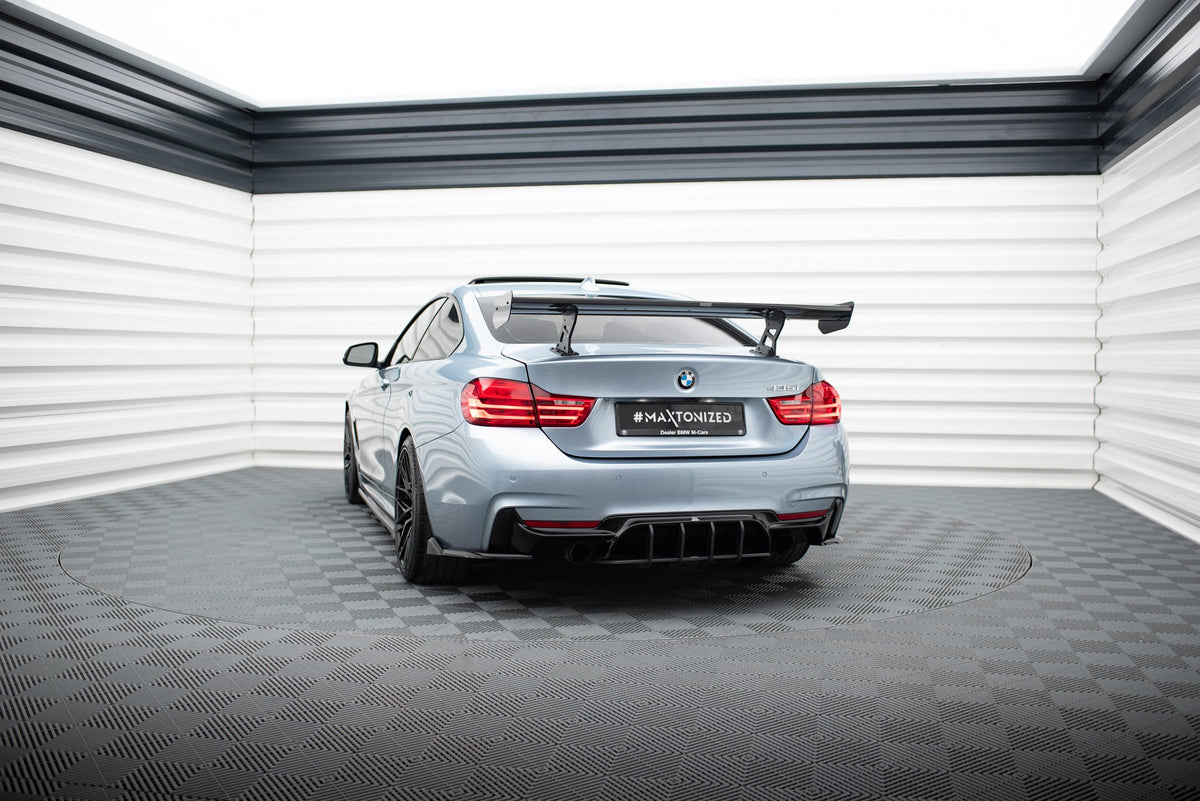 Kolfiberspoiler med inre fästen för BMW 4 F32 / 4 F32 M-Pack Coupe