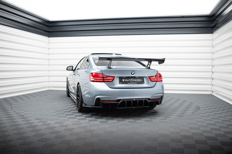 Kolfiberspoiler med inre fästen för BMW 4 F32 / 4 F32 M-Pack Coupe