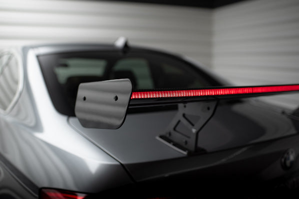 Maxton Design Kolfiberspoiler med inre fästen + LED – BMW 3-serie / M3 Coupé E92