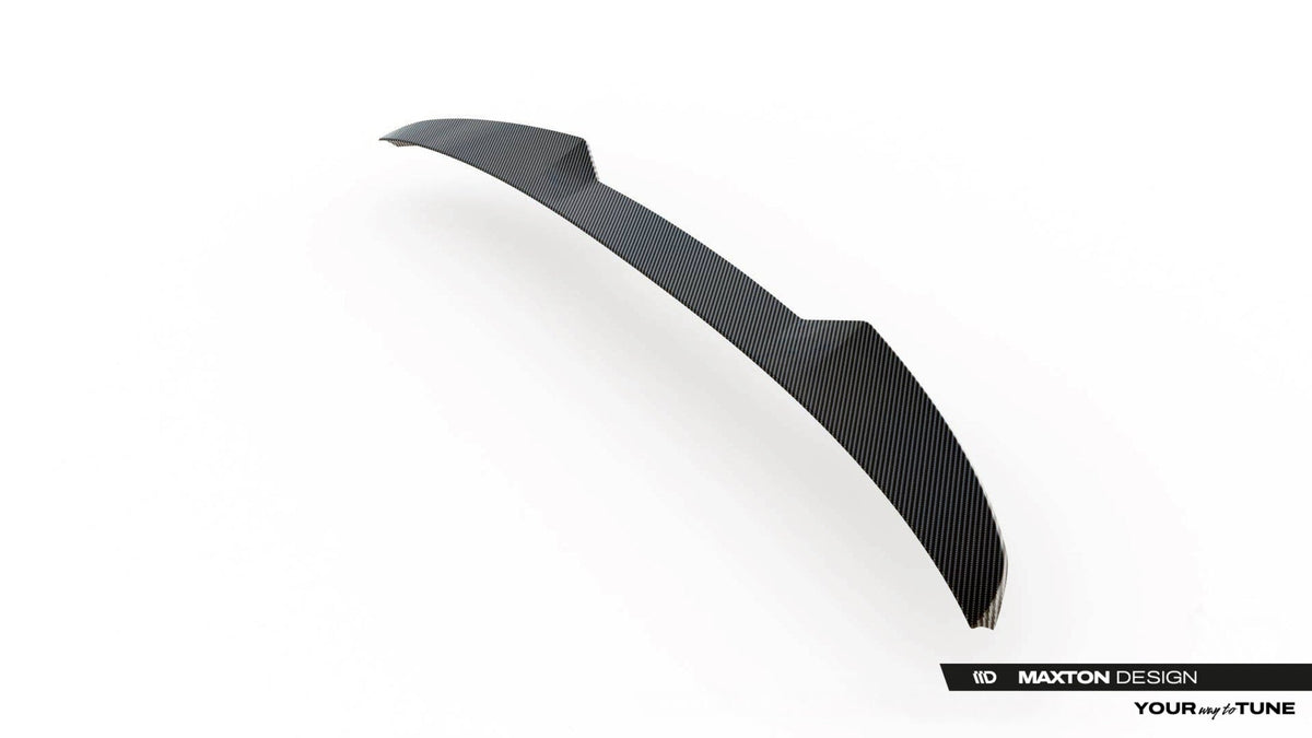 Prepreg Carbon Fiber Tailgate Spoiler V.1 för Audi RS3 / S3 / A3 S-Line / A3 Sedan 8Y Facelift