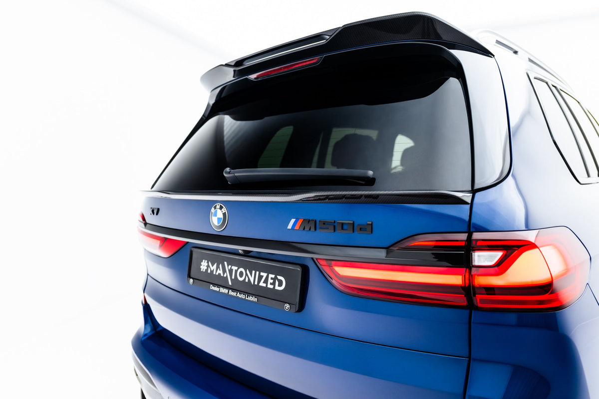 Prepreg Carbon Fiber Tailgate Spoiler (Lower) för BMW X7 M-Pack G07