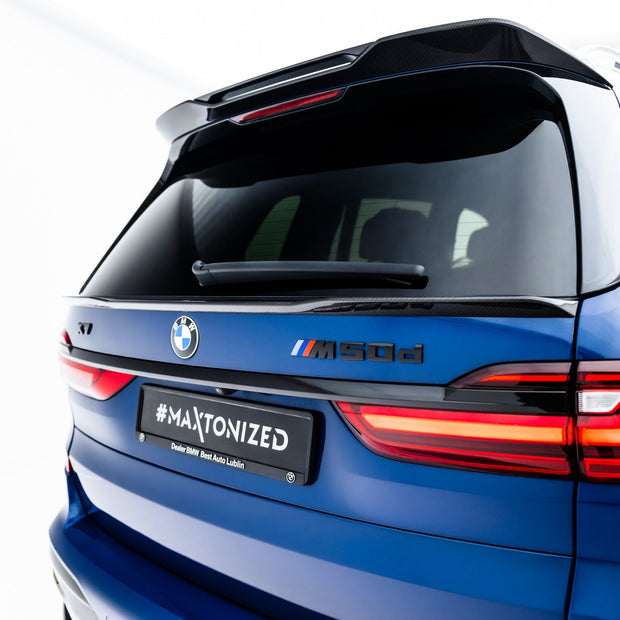 Prepreg Carbon Fiber Tailgate Spoiler (Lower) för BMW X7 M-Pack G07