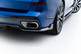 Carbon Bakre Diffuser Prepreg för BMW X7 M-Pack G07 / G07 Facelift (with tow hook)