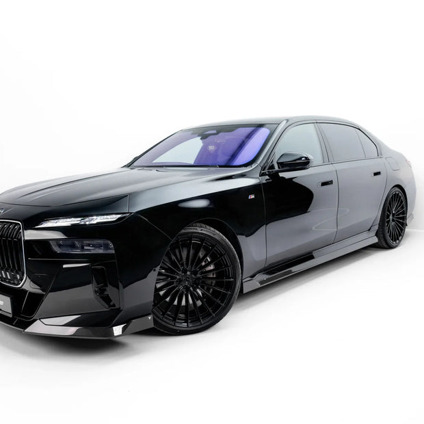 Prepreg Carbon Fiber Sidokjolar för BMW 7 M-Pack / M760e / i7 M-Pack G70