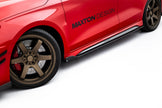 Prepreg Carbon Fiber Sidokjolar V.1 för Audi RS3 Sedan 8Y Facelift
