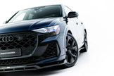Set Of Prepreg Carbon Fiber Splitters för Audi RSQ8 Mk1 Facelift