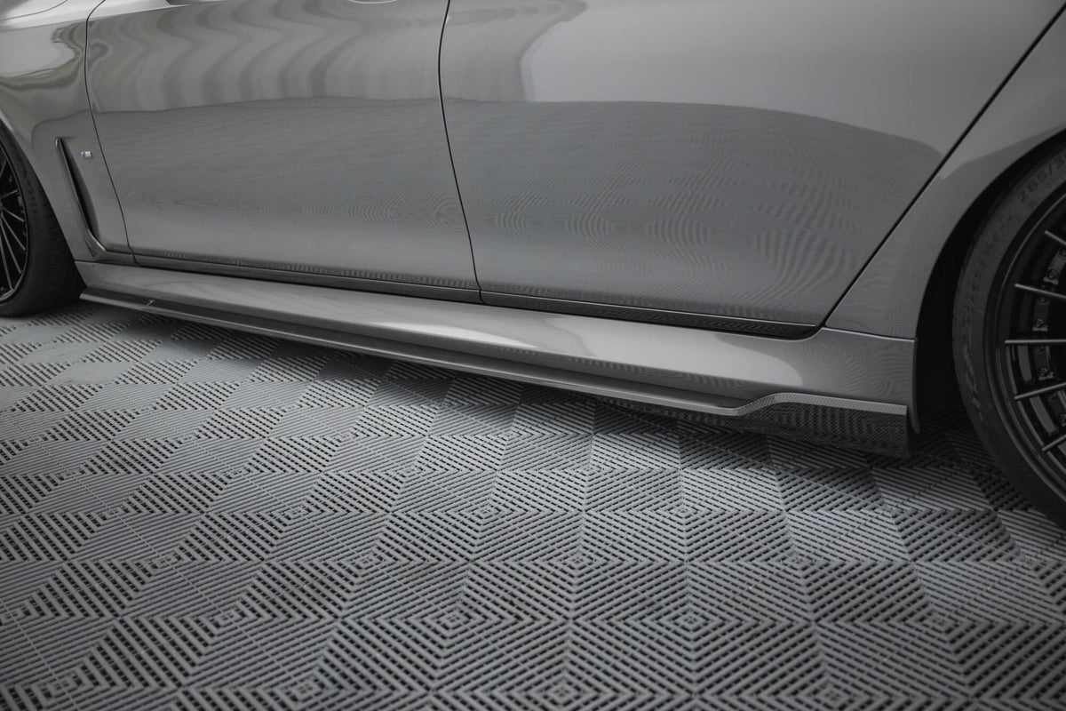 Set Of Prepreg Carbon Fiber Splitters för BMW 7 M-Pack G11 Facelift
