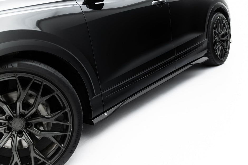 Set Of Prepreg Carbon Splitters för Audi Q8 S-Line Mk1 Facelift