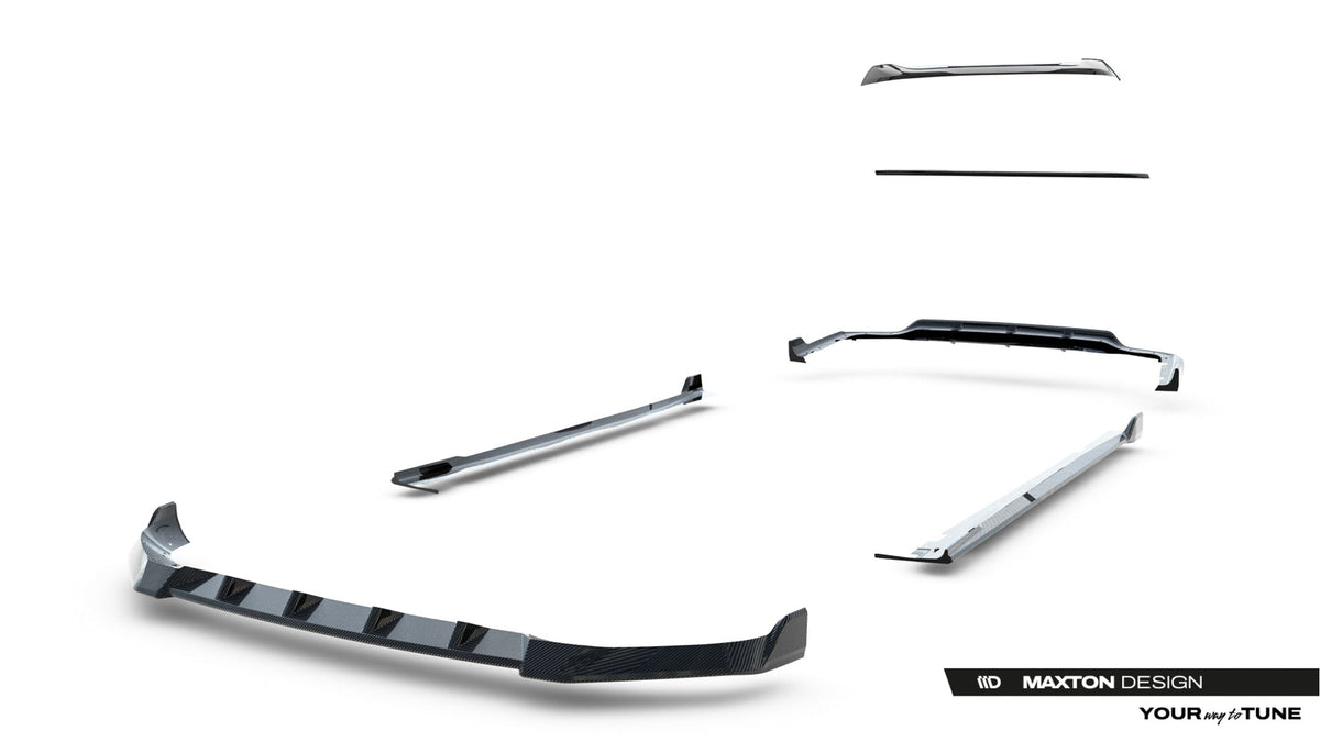 Set Of Prepreg Carbon Splitters för BMW X7 M-Pack G07