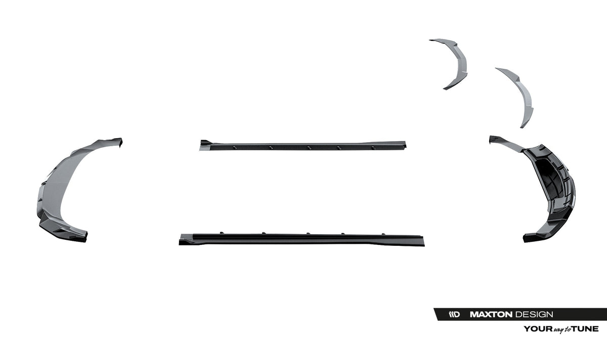Set of Prepreg Carbon Splitters för Lamborghini Urus Mk1