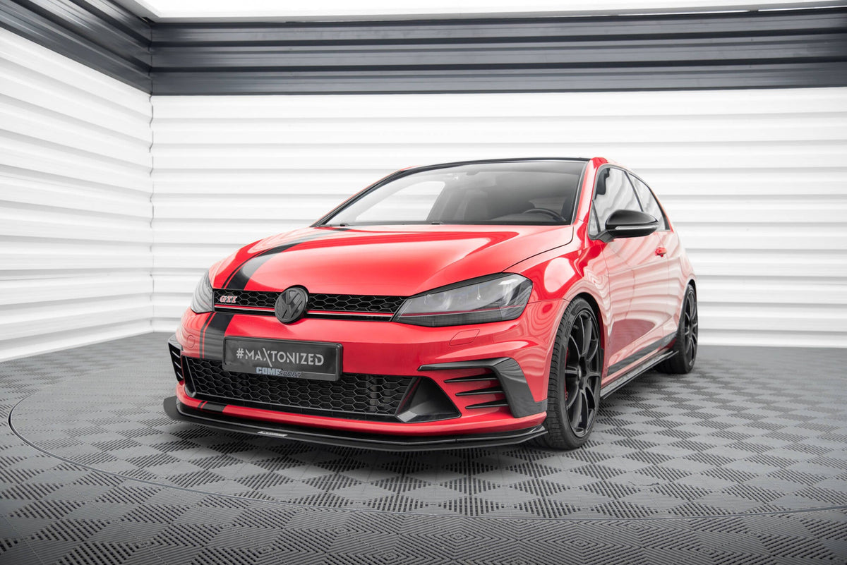 Front Racing Splitter för Volkswagen Golf Mk7 GTI Clubsport