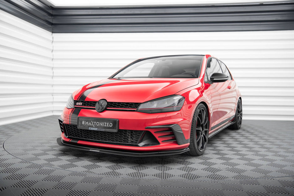 Front Racing Splitter för Volkswagen Golf Mk7 GTI Clubsport