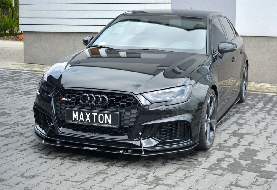 Front Racing Splitter V.1 för Audi RS3 Sportback 8V Facelift
