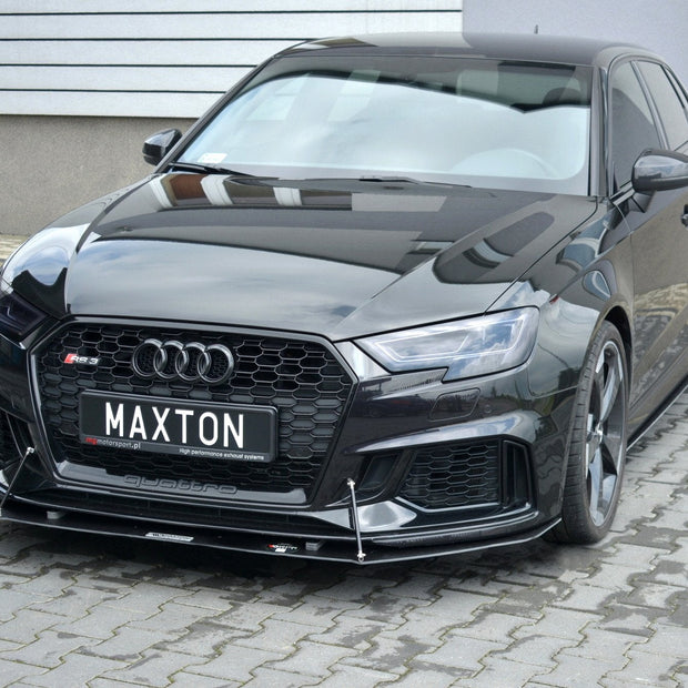 Front Racing Splitter V.1 för Audi RS3 Sportback 8V Facelift