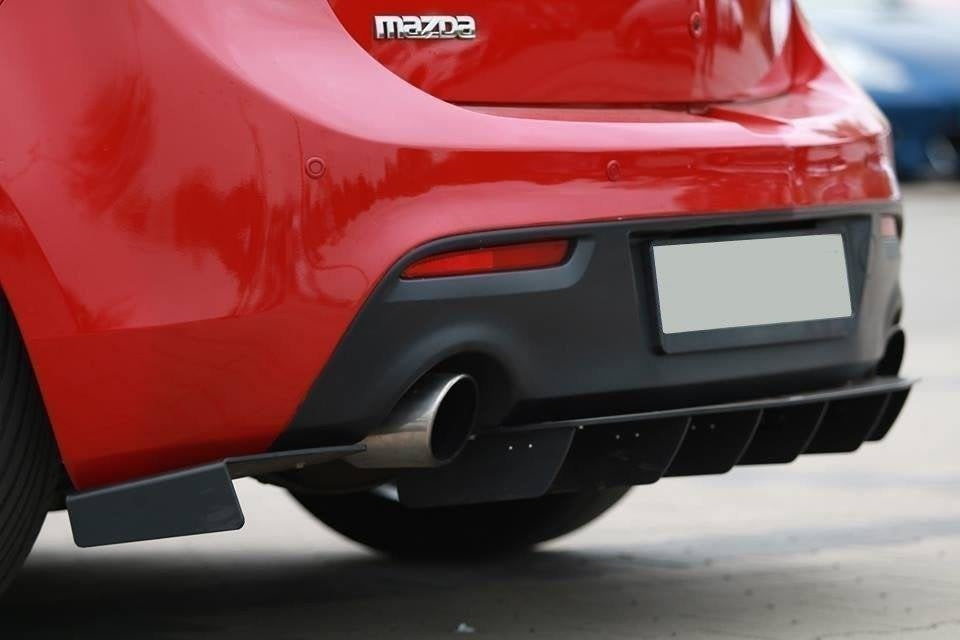 Bakre Diffuser för Mazda 3 Mk2 MPS