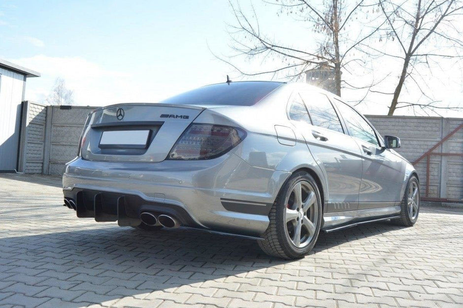 Bakre Diffuser V.1 för Mercedes C W204 AMG-Line (Facelift)