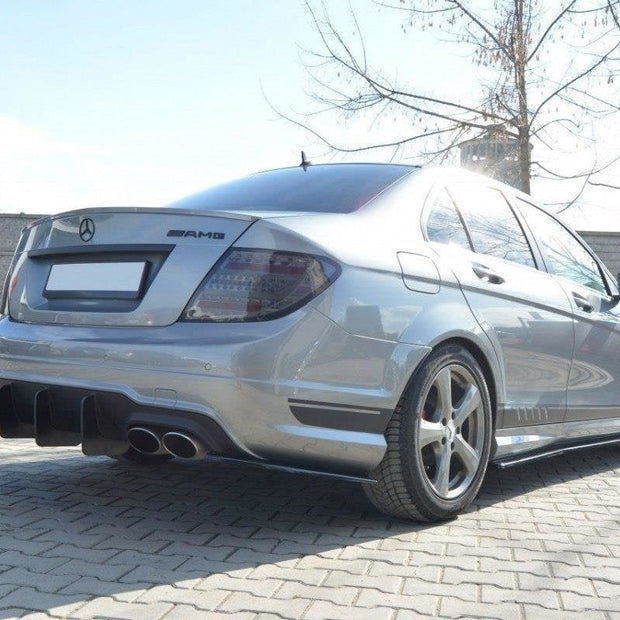 Bakre Diffuser V.1 för Mercedes C W204 AMG-Line (Facelift)