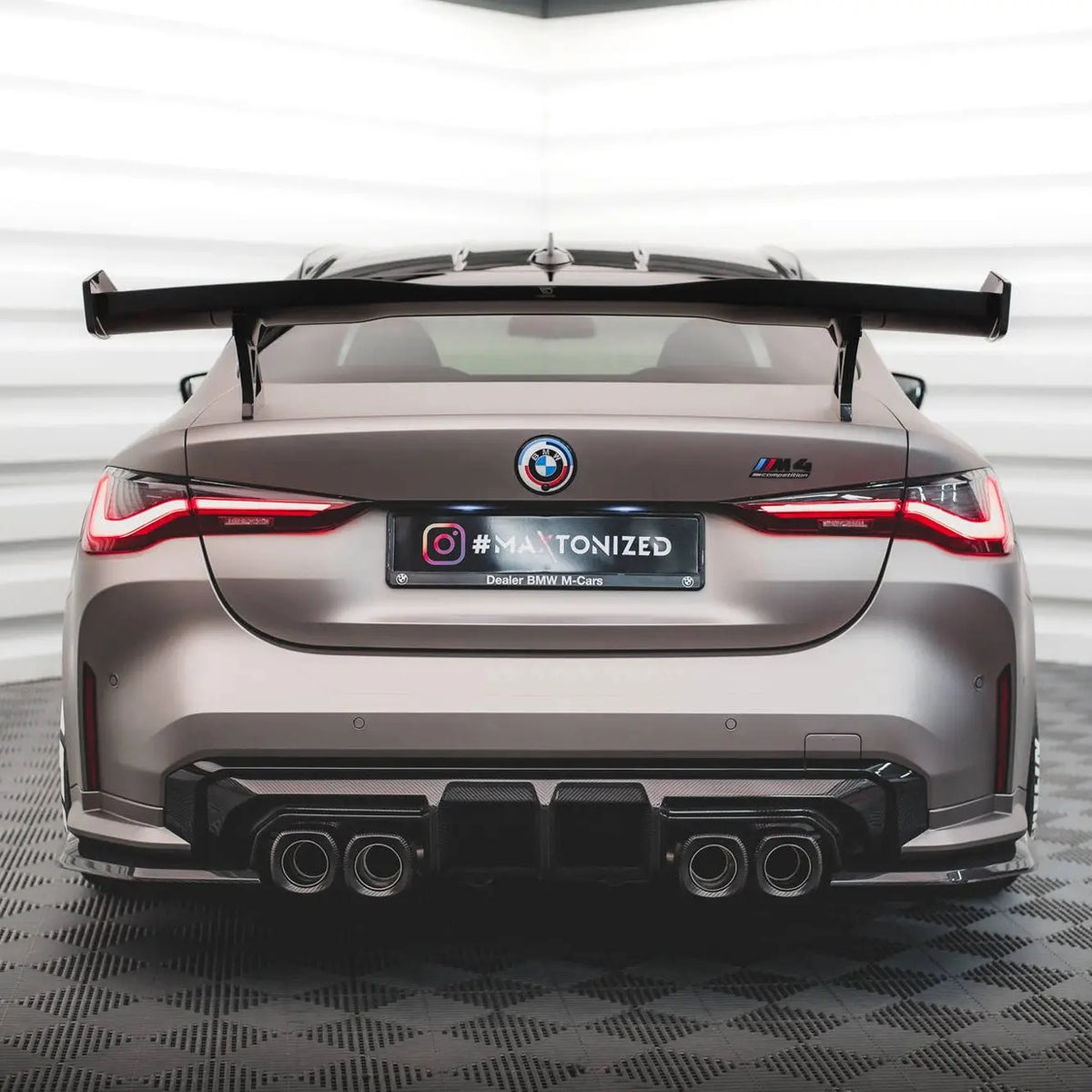 BMW M4 G82 / M3 G80 2021+ Kolfiber Diffuser Maxton Design Maxton Design