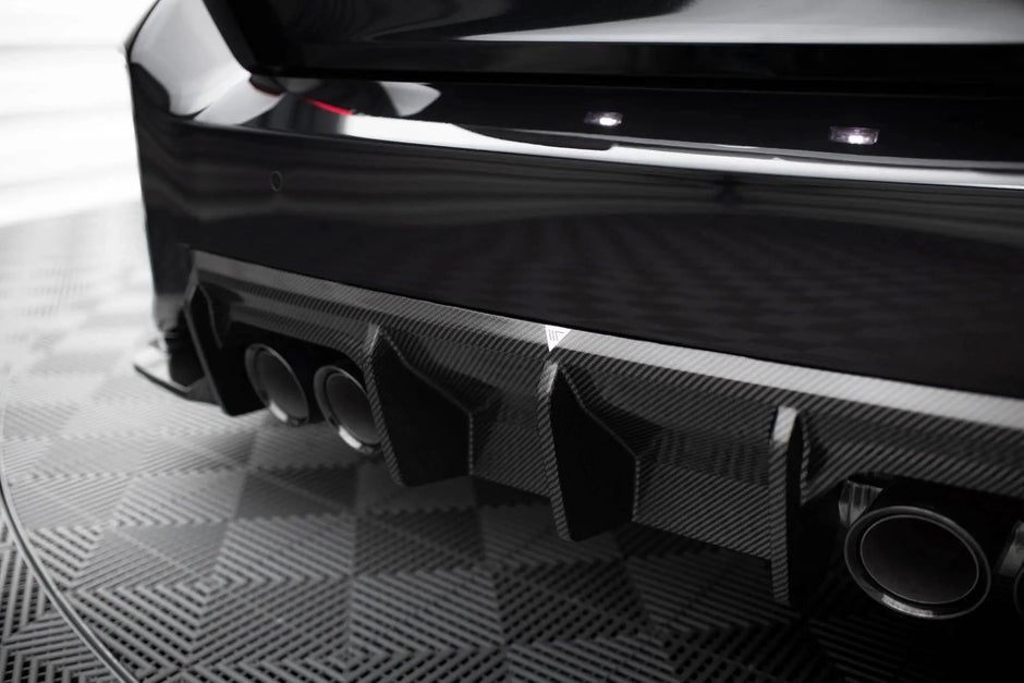 Kolfiber Bakdiffusor V1 / Diffuser | BMW M2 G87 | Maxton Design Maxton Design