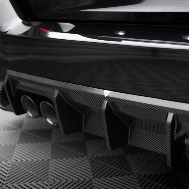 Kolfiber Bakdiffusor V1 / Diffuser | BMW M2 G87 | Maxton Design Maxton Design