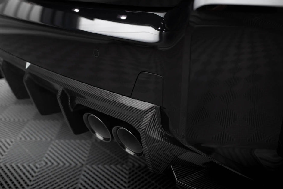 Kolfiber Bakdiffusor V1 / Diffuser | BMW M2 G87 | Maxton Design Maxton Design