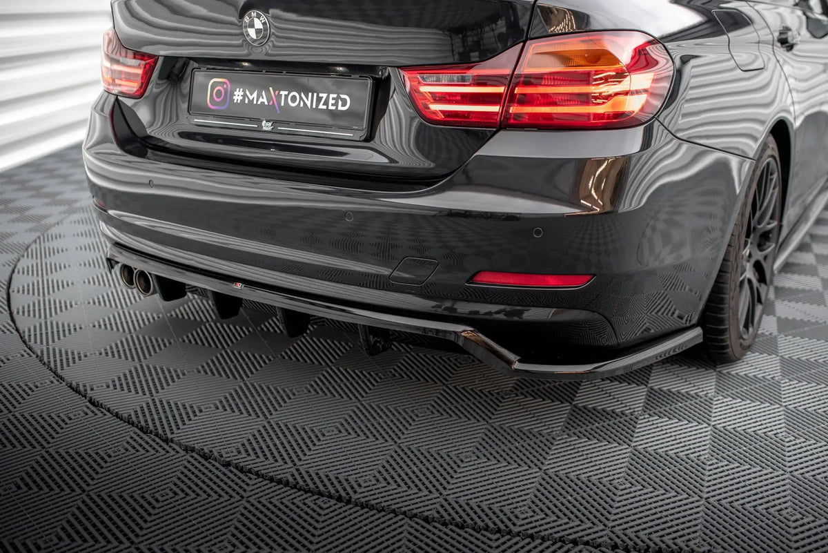 Maxton Design Bakre Splitter med Sidosplitters V1 – BMW 4-Serie Gran Coupe F36 (14-17) Maxton Design