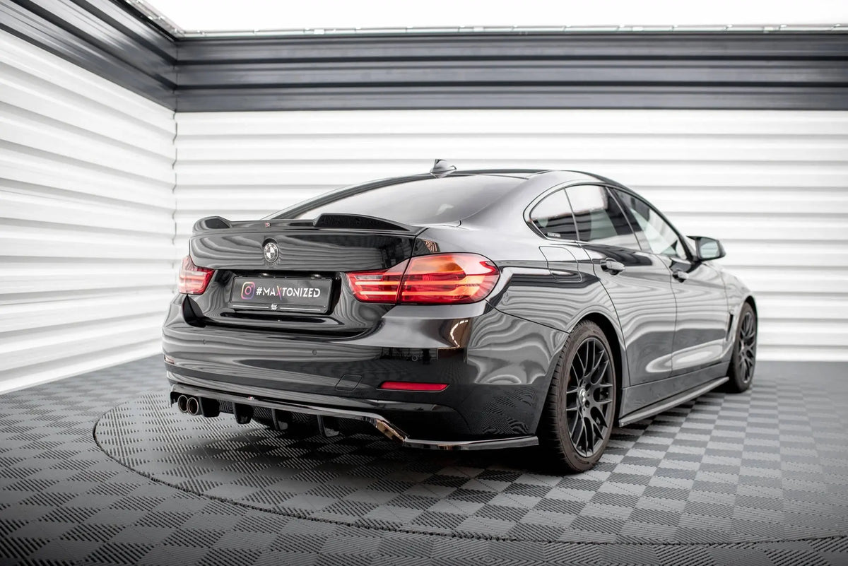 Maxton Design Bakre Splitter med Sidosplitters V1 – BMW 4-Serie Gran Coupe F36 (14-17) Maxton Design