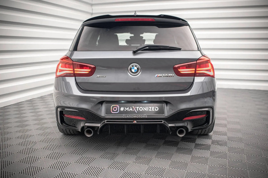 Maxton Design Diffuser Bakstötinsats – BMW F20 F21 LCI M-Sport Maxton Design
