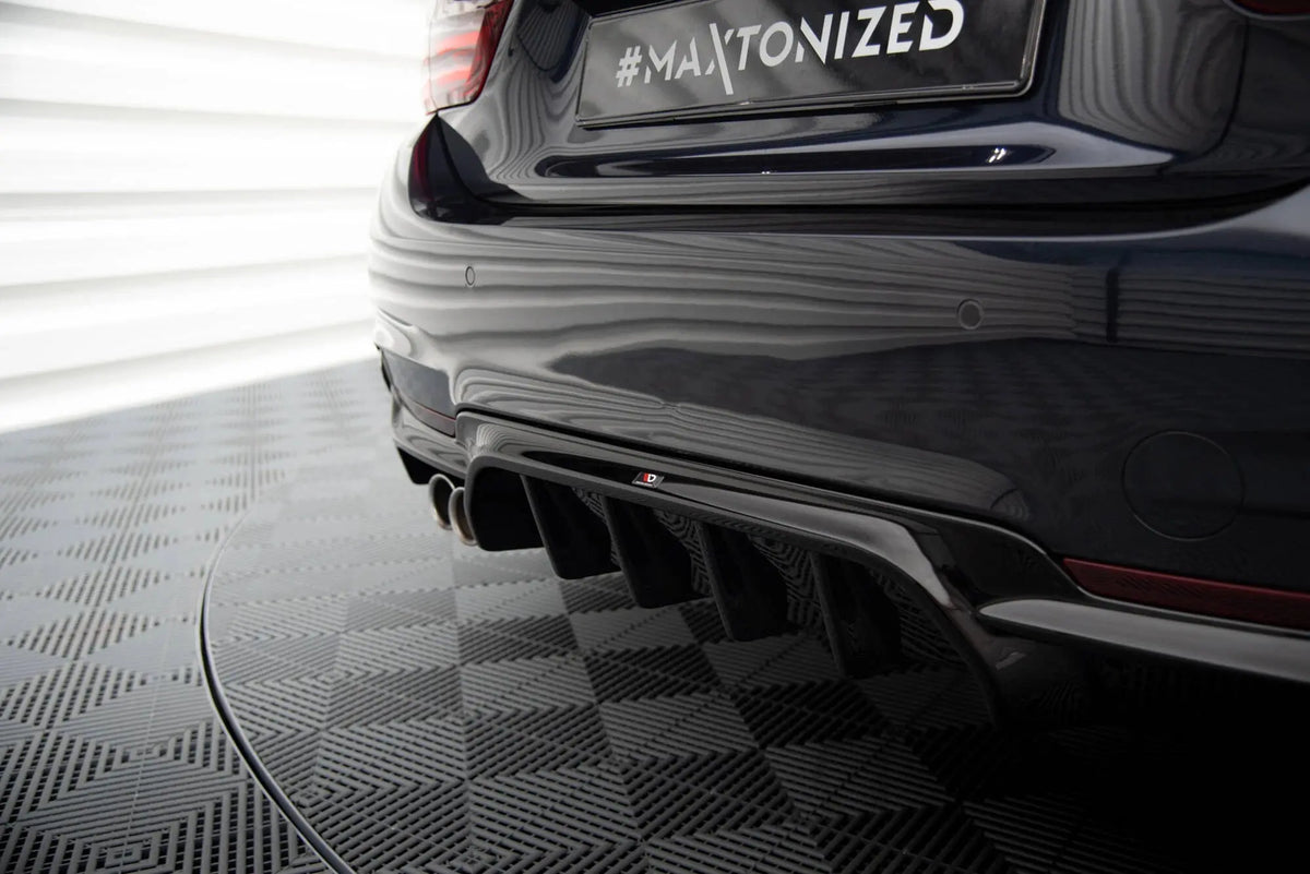 Maxton Design Diffusor V1 – BMW 4-Serie F32/F36 M-Sport (Dubbla utblås vänster) Maxton Design