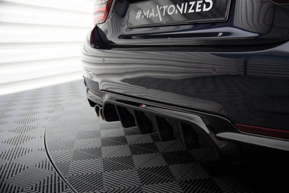 Maxton Design Diffusor V1 – BMW 4-Serie F32/F36 M-Sport (Dubbla utblås vänster) Maxton Design