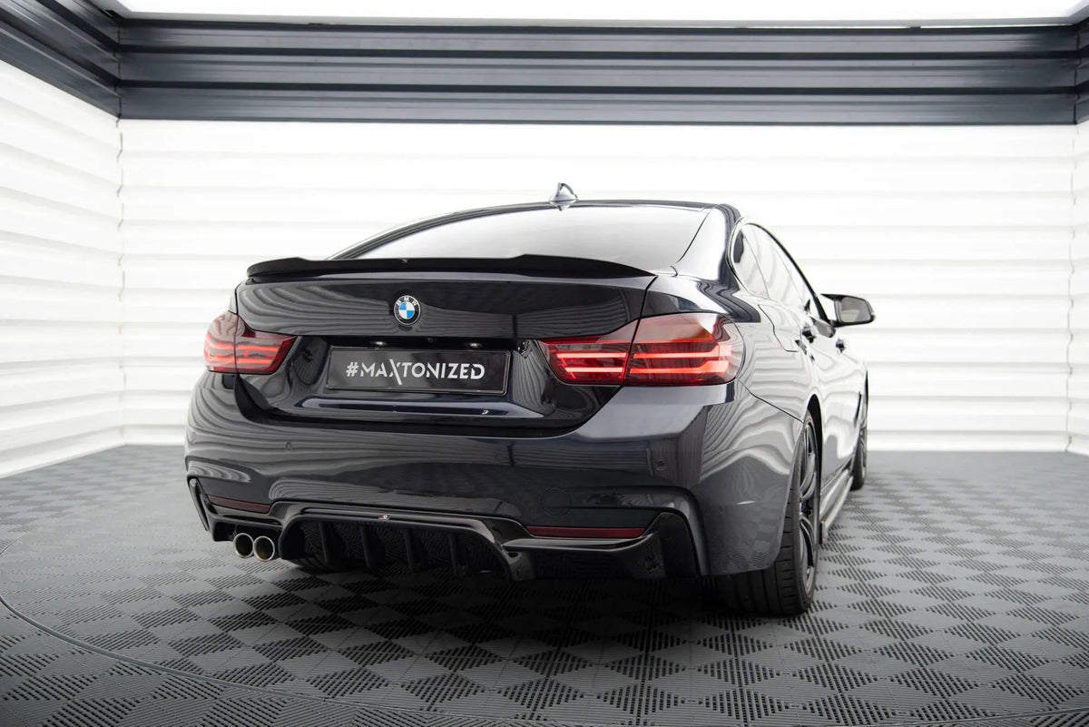 Maxton Design Diffusor V1 – BMW 4-Serie F32/F36 M-Sport (Dubbla utblås vänster) Maxton Design
