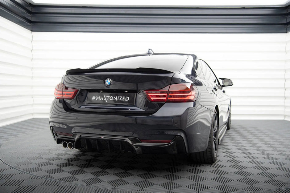 Maxton Design Diffusor V1 – BMW 4-Serie F32/F36 M-Sport (Dubbla utblås vänster) Maxton Design