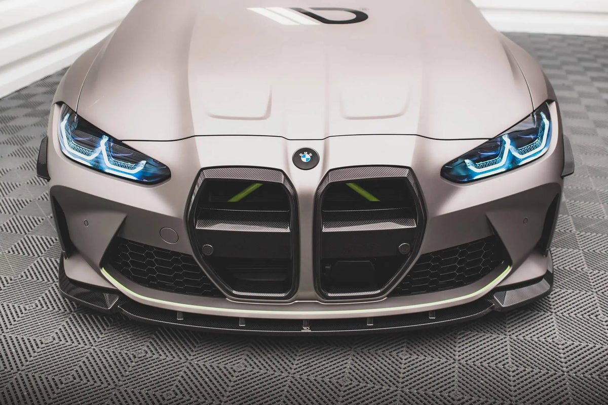BMW M4 G82 / M3 G80 2021+ Kolfiber Frontsplitter Maxton Design Maxton Design