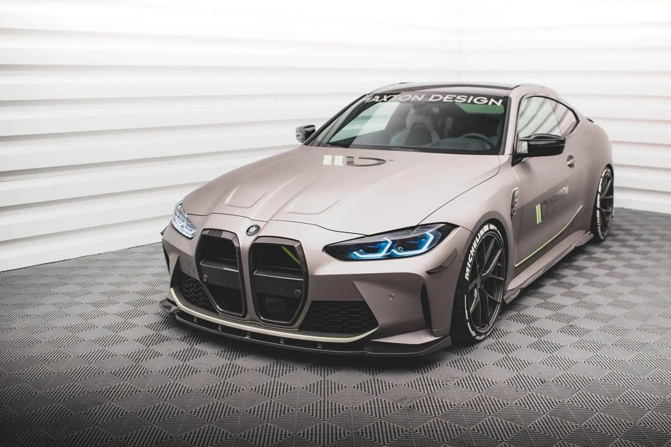 BMW M4 G82 / M3 G80 2021+ Kolfiber Frontsplitter Maxton Design Maxton Design