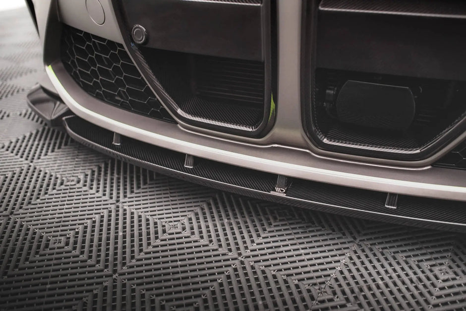 BMW M4 G82 / M3 G80 2021+ Kolfiber Frontsplitter Maxton Design Maxton Design