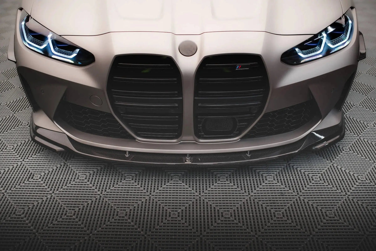 BMW M4 G82 / M3 G80 2021+ Kolfiber Frontsplitter Maxton Design Maxton Design