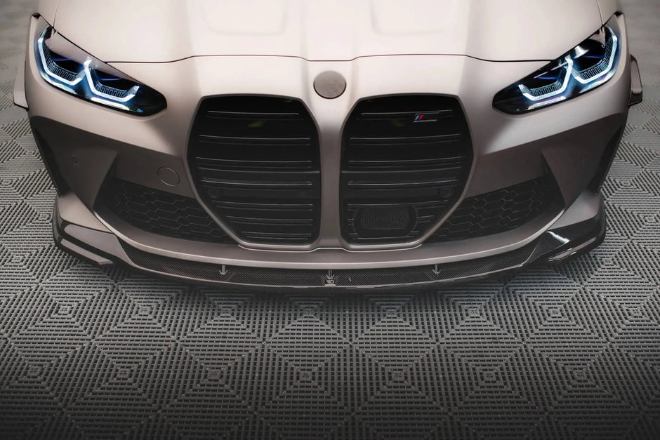 BMW M4 G82 / M3 G80 2021+ Kolfiber Frontsplitter Maxton Design Maxton Design