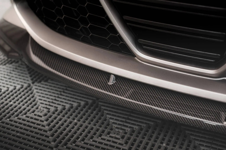 BMW M4 G82 / M3 G80 2021+ Kolfiber Frontsplitter Maxton Design Maxton Design