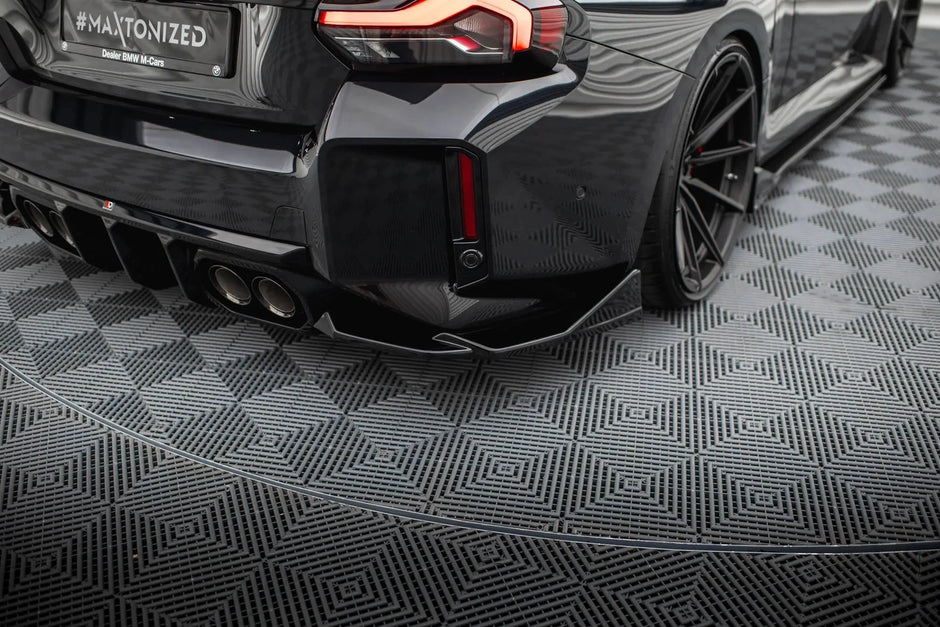 Bakre Sidoextensions V6 / Side Splitters | BMW M2 G87 | Maxton Design Maxton Design