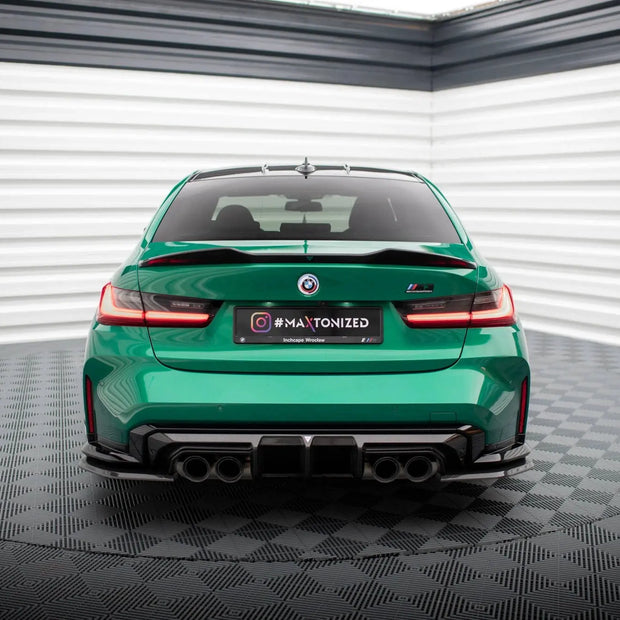 BMW M3 G80 2021+ Bakre kjolpaket V.1 Maxton Design Maxton Design
