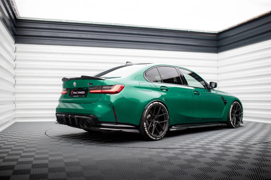 BMW M3 G80 2021+ Bakre kjolpaket V.1 Maxton Design Maxton Design