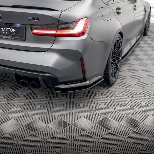 BMW M3 G80 2021+ Bakre kjolpaket v2 Maxton Design Maxton Design