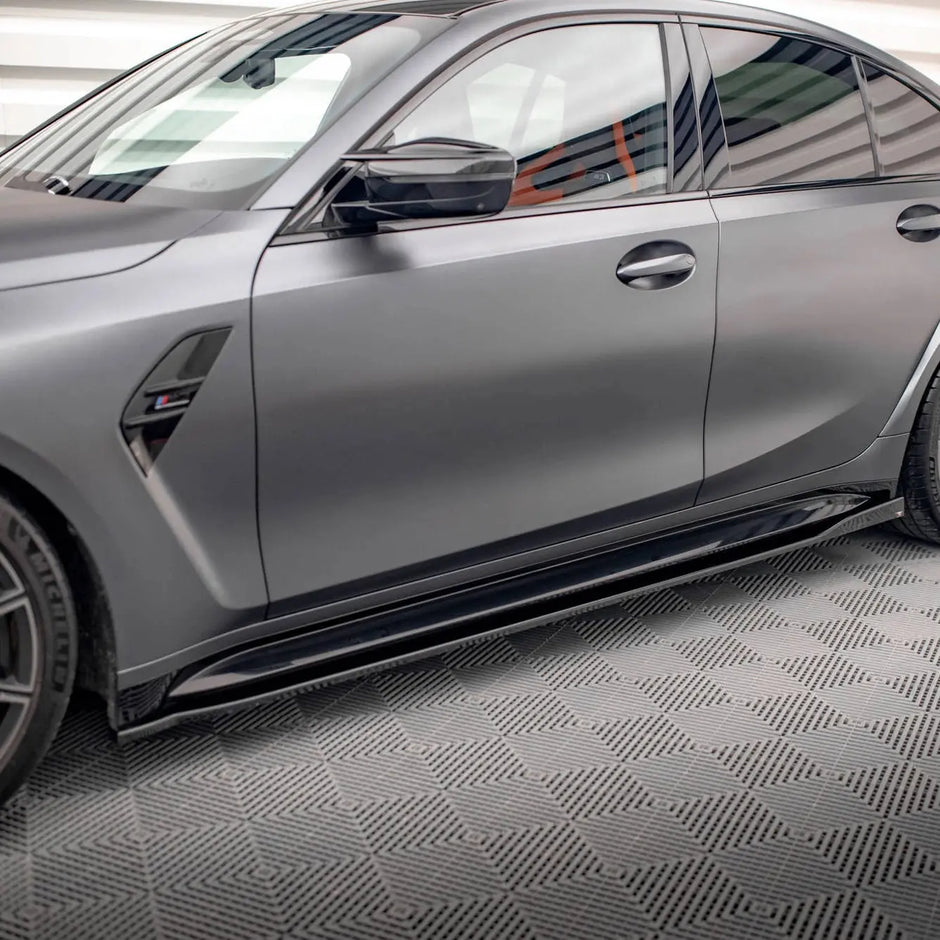 BMW M3 G80 2021+ Sidokjolar Maxton Design Maxton Design